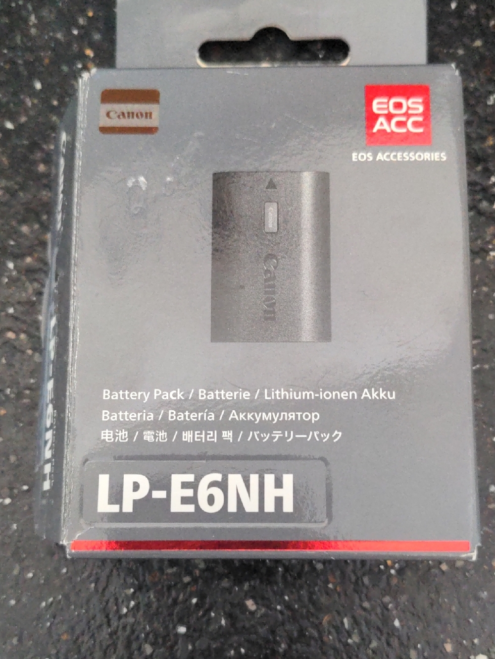 Canon LP-E6NH Battery Pack EOS Accessories Lithium New In Package